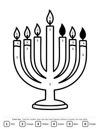 A Kinara holding seven candles, used during Kwanzaa celebrations.