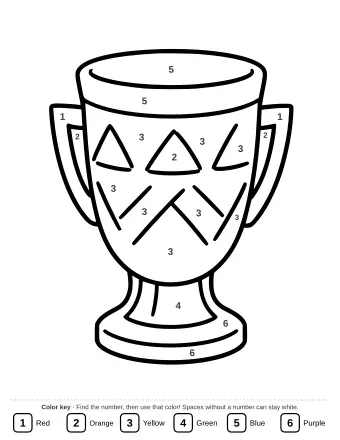 A decorative unity cup used in Kwanzaa rituals.